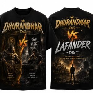 Dhurandhar Tag Oversized T-Shirt
